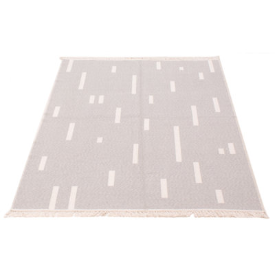 Kazumasa Cotton Abstract Indoor Rug