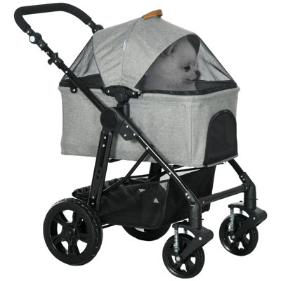 Poussette pliante standard avec support amovible