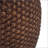 Faux Rattan Side Table For Indoor And Outdoor Use, Handmade Mgo, Brown, Durable And Stylish