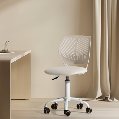Elkland 360° Swivel Mesh Fabric Writing Office Task Chair with Height Adjustable for Teenager