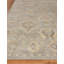 Antique Weave Oushak Oriental Hand-Knotted Wool Light Blue Area Rug-28639689