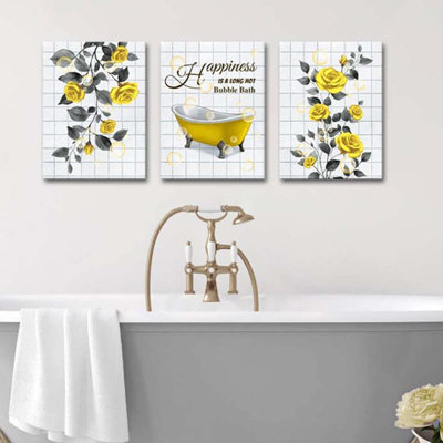 3 Piece Wrapped Canvas Print