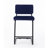 Estes Upholstered Stool with Metal Frame-1609516366-1609516361
