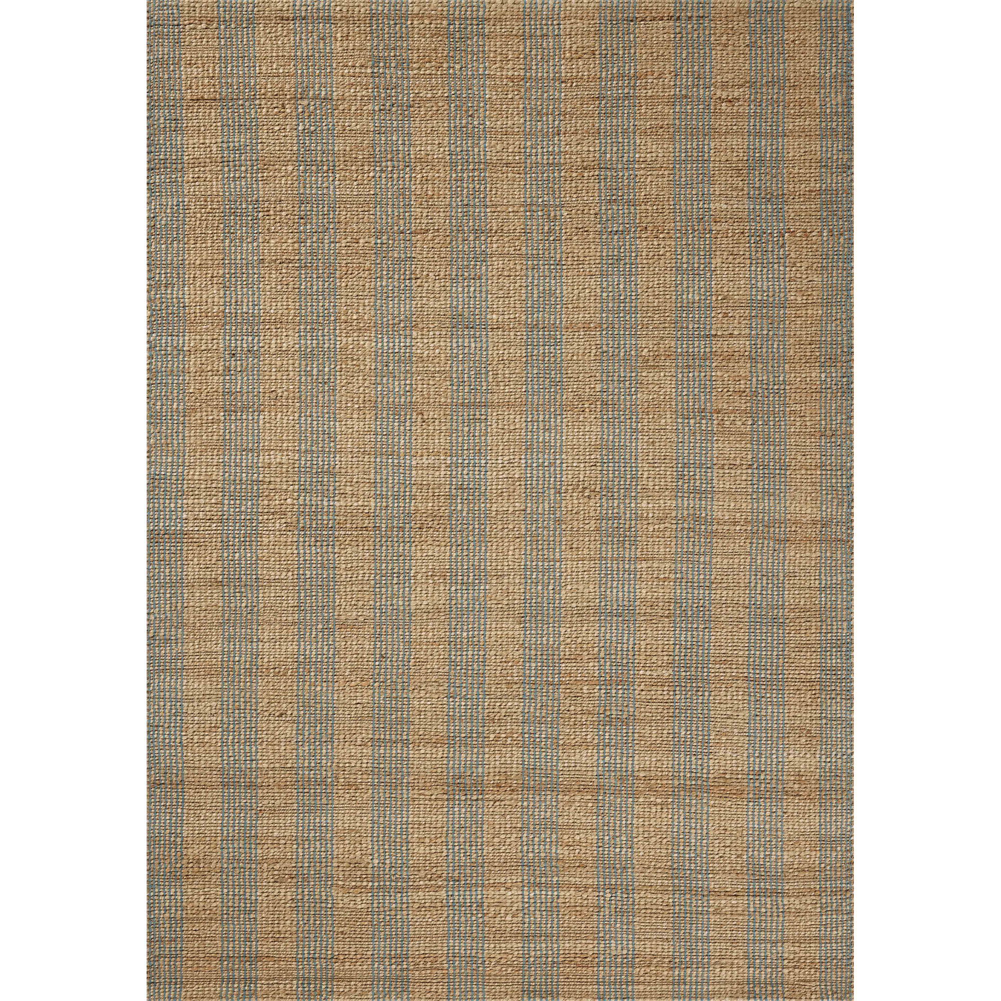 Judy Natural / Sky Area Rug, Rectangle 2'3" x 3'9"