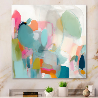 Eduart Eduart rose bleu Minimalims Fludity IV sur impression métallique