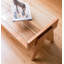 Table basse en cerisier massif