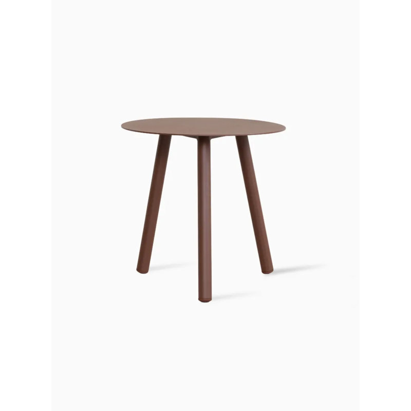 Lilo Outdoor Round Coffee Table, 14'' H x 24'' W x 24'' D, Black