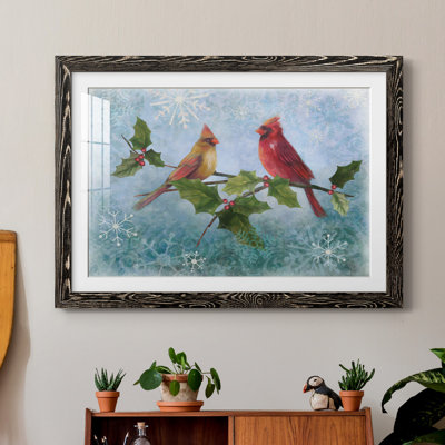 " Winter Cardinal Duet II "