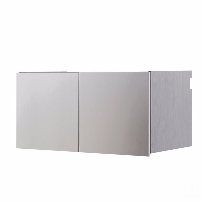 Armoire de garage murale en bois, H 16 po x l 32 po x P 20 po