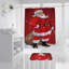Rideau de douche Josalina avec crochets inclus