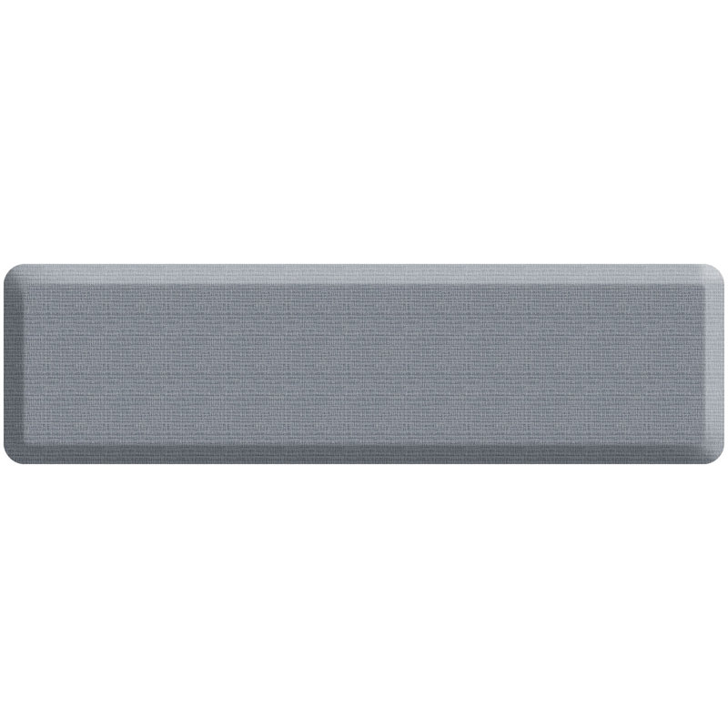 Tapis de cuisine anti-fatigue, havre de mer tissé, 20 po x 72 po, Harbour Fog