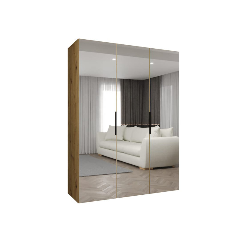 Taiyo Manufactured Wood Wardrobe, Oak