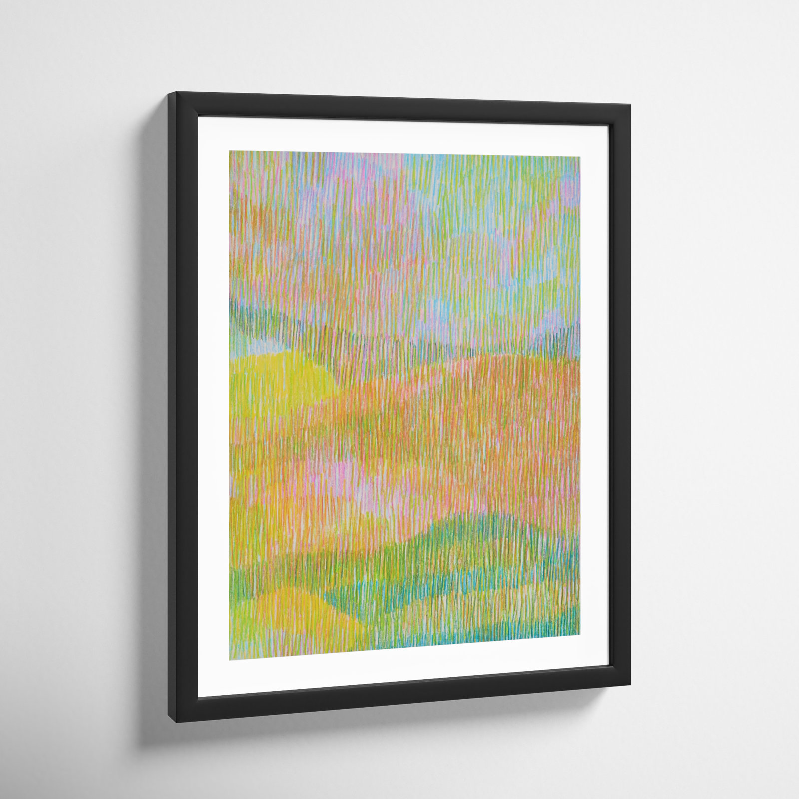 Summerhill by Jacques Pilon, Black, 20" H x 16" W x 1.25" D