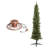 Larron The Holiday Aisle® Rotating Tree Stand Base w/Stanley 7' Skinny Pencil Christmas Tree