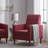 Button Tufted Upholstered Manual Push-Back Recliner -1784577352