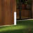 2 Pcs Aluminum Exterior Corner Guards for Vinyl Siding, L-Shaped Corner Protectors with Installation Hardware, White Outdoor Wall Trim for Landscaping and Mowing Safety