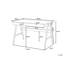 Marcello Solid Wood Writing Desk-1290270509-1290270510