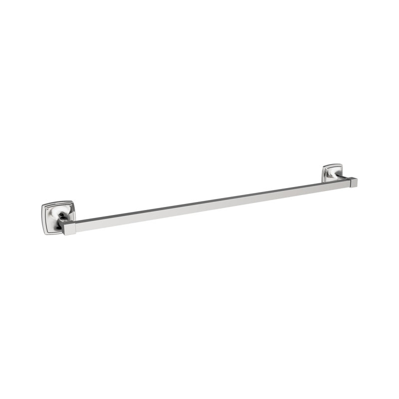 Barre à serviettes murale 26,25 po Stature, P 2,9 po x L 26,2 po x H 0,56 po, Chrome