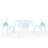 Teamson Kids 3 pc. Table w/Storage Net and Chairs Set