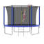 Trampoline 8 pi bleu