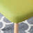 Orchard Hill Linen/Faux Leather Upholstered Dining Side Chair with Wooden Legs-946150264