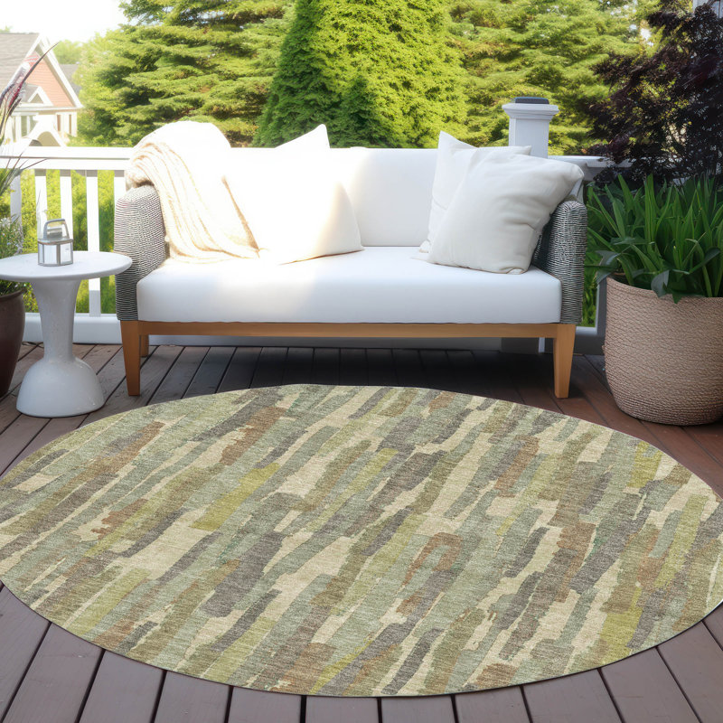 Tapis vert intérieur / extérieur Saharae , 2 pi 6 po x 3 pi 10 po