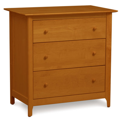 Sarah 3 - Drawer Solid Wood Dresser