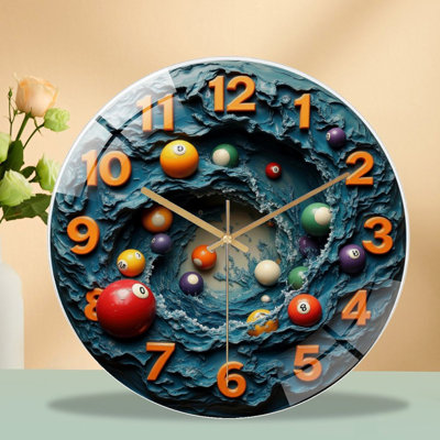 Horloge murale 12 po