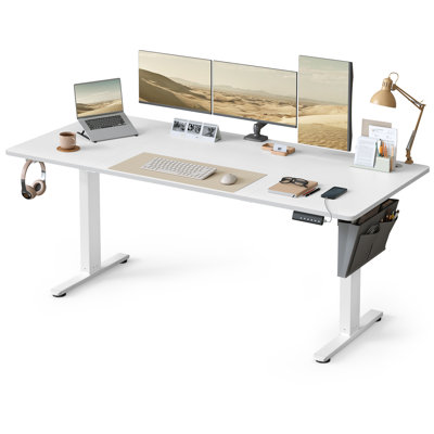 Adjustable Metal Base Standing Desk