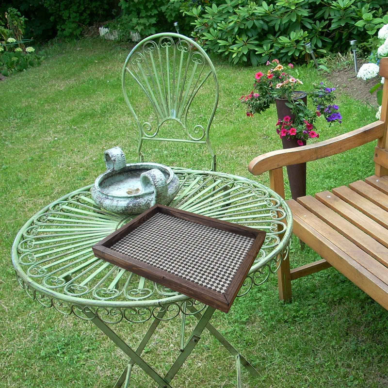 Plateau de table basse Maratha, Géométrique 1