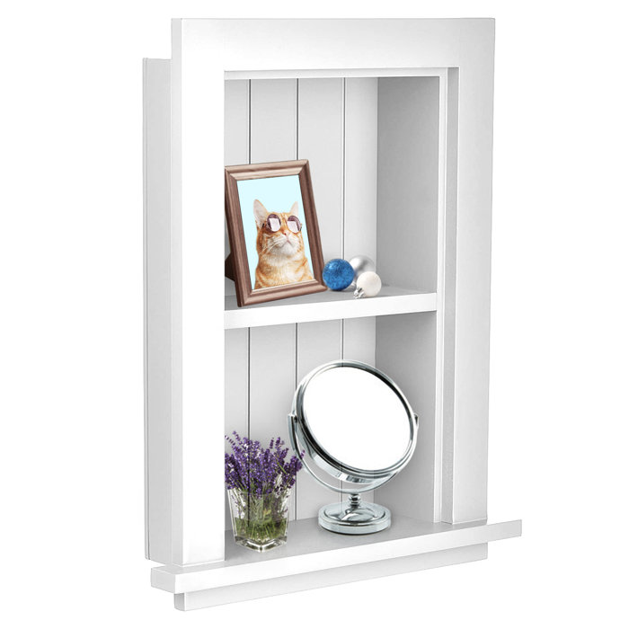 Rosecliff Heights Conyers Recessed Wall Shelf & Reviews | Wayfair