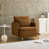 Tissu brun Sherpa est en rupture de stock