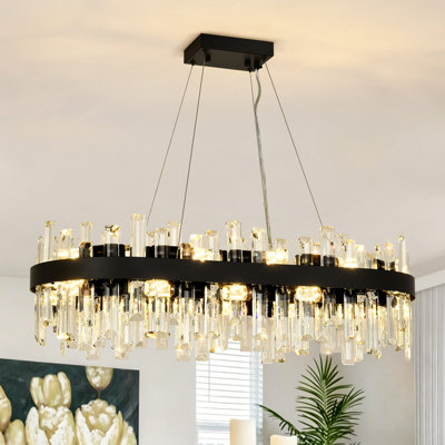 20 - Light Rectangle Chandelier