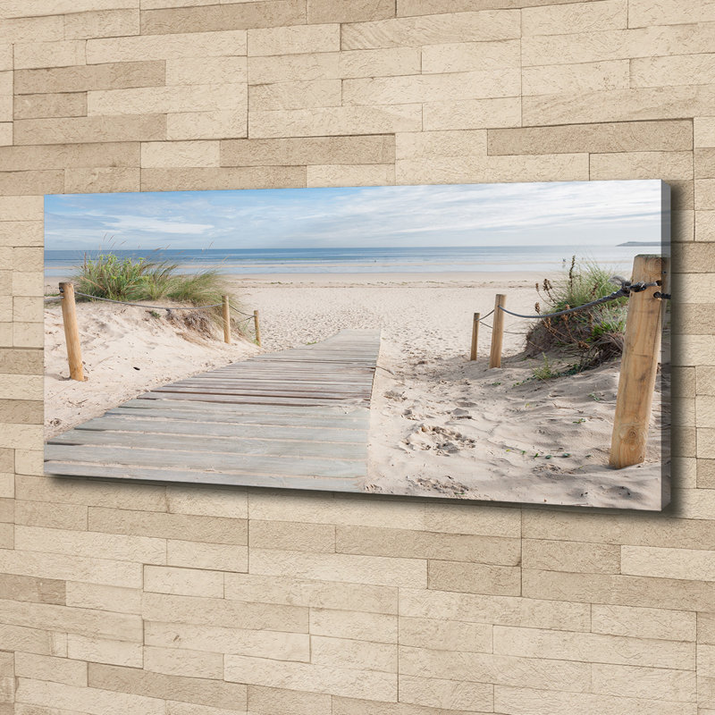 Beach - Wrapped Canvas Print
