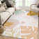 Arelly Low Pile Faux Wool Boho Large Area Rug Washable Soft Nursery Rug