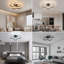 Dannitta Dimmable 4-Light Acrylic LED Flush Mount-1596029608