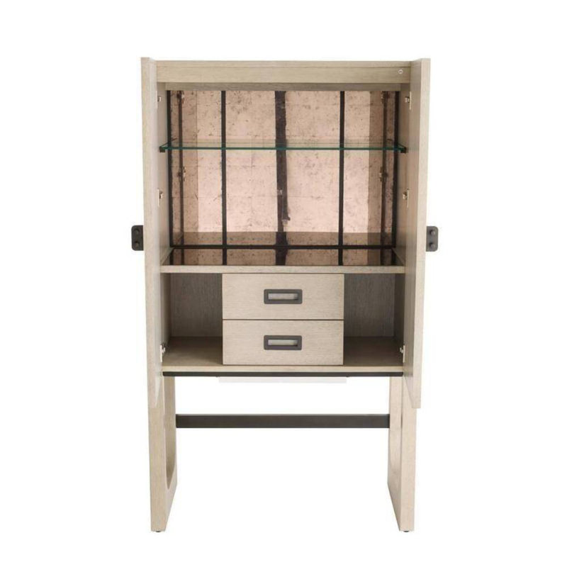 Jermaine Solid Wood Bar Cabinet