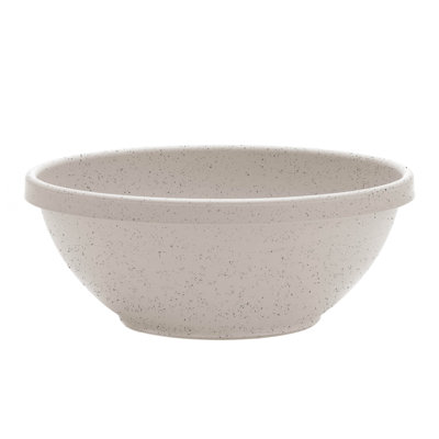 Terra Traditional Plastic Indoor/Outdoor Round Planter Bowl