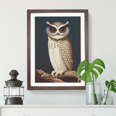 The Charming Owl - Framed Print