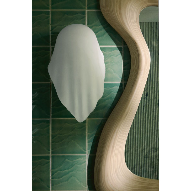 Landshapes By Daniel Arsham One-Light Led Sconce, 13.25" H x 7.75" W x 7.25" D
