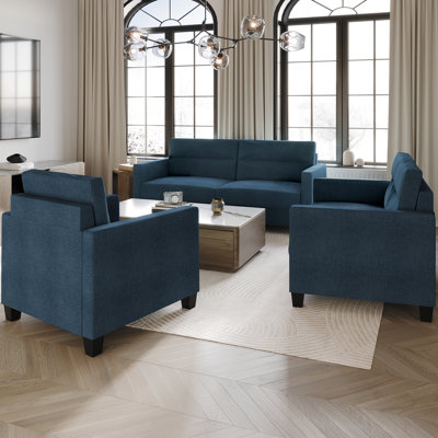 Macy 3 - Piece Living Room Set