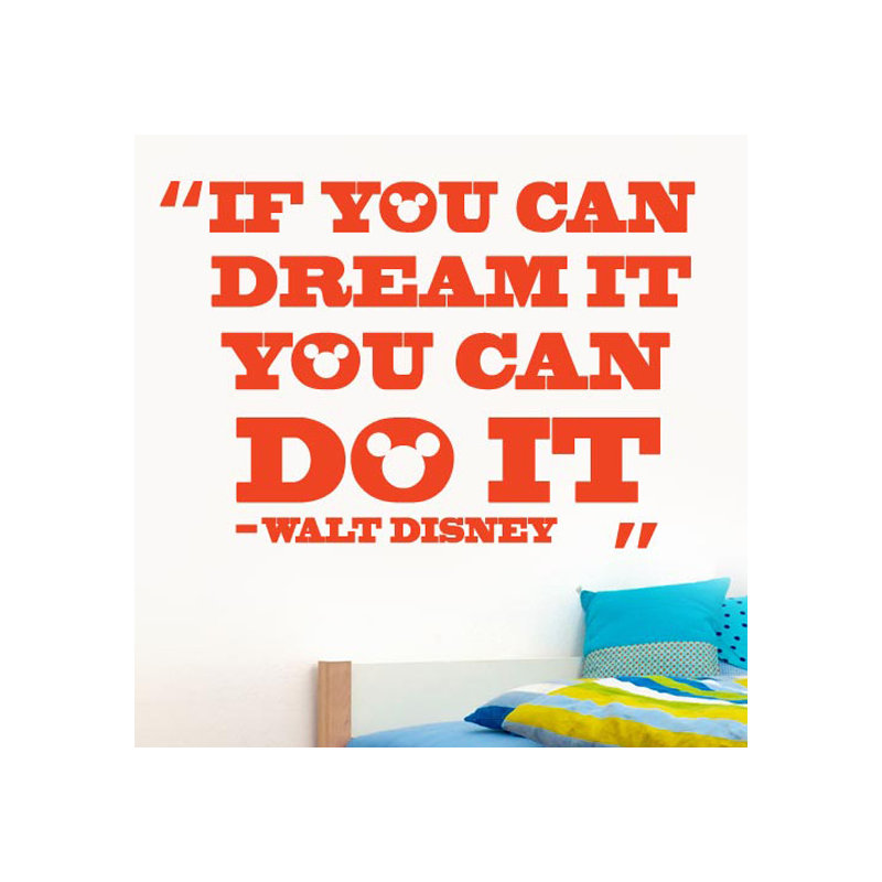 Wall Decal, Orange, Medium