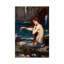 A Mermaid by John William Waterhouse - Print on Canvas-56674566-34180475