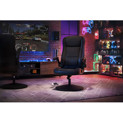 RESPAWN 800 , Swivel Rocker, High Back Ergonomic Floor Gaming Chair for Kids and Adults, Recliner, Floor Rocker Chair with Armrests by Respawn
