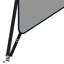 Tuyau en alliage d'aluminium robuste pour dessus de bateau à 4 arceaux - Accessoire d'aviron de rechange pour équipement marin, tuyau à gauche en alliage d'aluminium, 4 arceaux