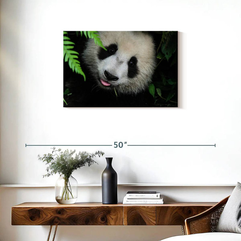 Panda Surprise, 20" H x 30" W