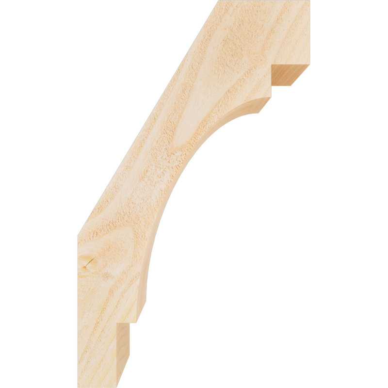 Genouillère Merced, Douglas, Sciage brut, H 20 po x l 4 po x P 12 po