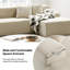 Osvaldo Modern 282 CM Wide Compressed High-Density Foam Sofa-762462419