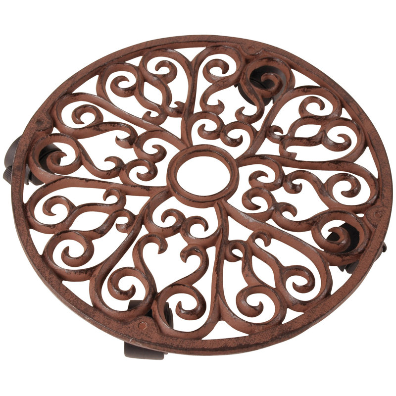 Large Round Plant Trolley