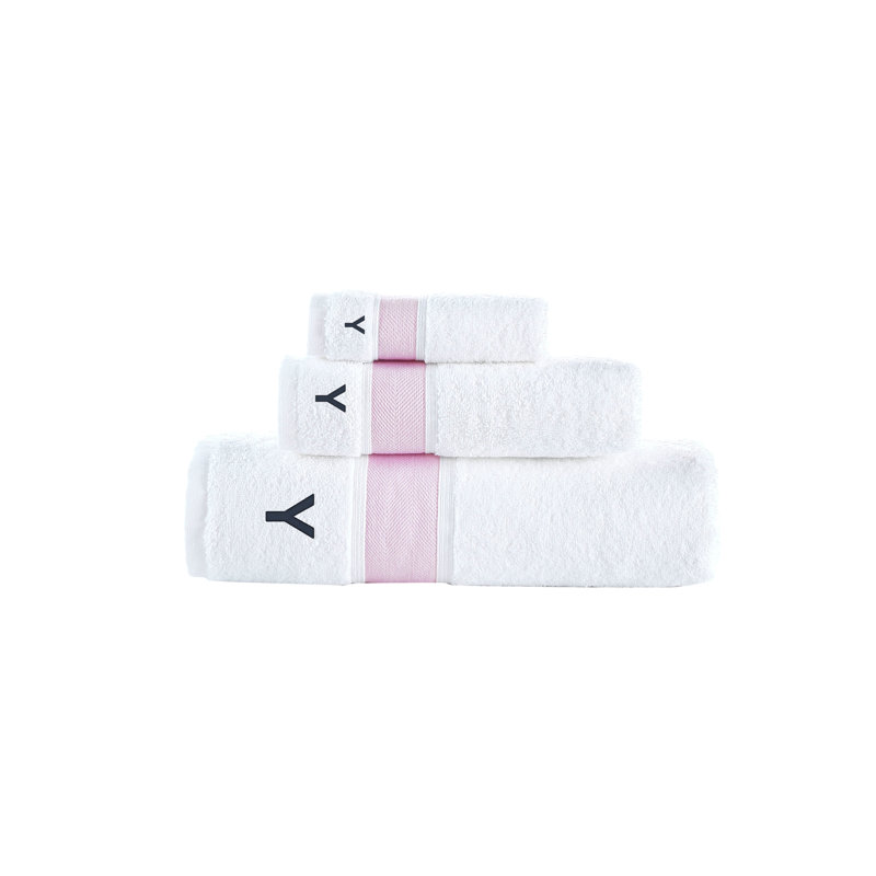 Dieter 3 pcs Towel Set, Pink, Y